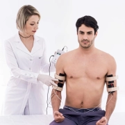 Novo Stim Care Eletroestimulador Portátil para Estética - HTM