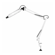 Lupa LED de Mesa Bivolt com Lente de Cristal 5 Dioptrias - Estek