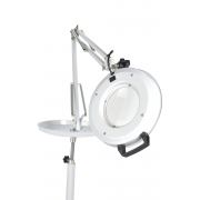 Lupa de Alumínio LED Tripé e Bandeja - Estek