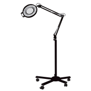 Lupa de Alumínio LED Tripe - Estek Preta