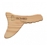 Pantala Massageador Corporal De Madeira (Unidade) Tipo L Dentada mais Bolsa de Brinde - BCMED