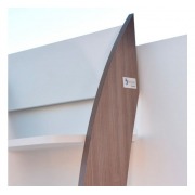 Prateleira Fixa Treatment - Linha Prime - BCMED-Branco