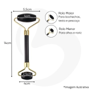 Rolo Massageador de Obsidiana Negra - Smart GR 