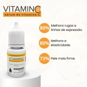 Sérum VitaminC Ação Antioxidante - 3 unidades de 7ml - Alur Medical 