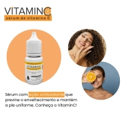 Sérum VitaminC Ação Antioxidante - 3 unidades de 7ml - Alur Medical 
