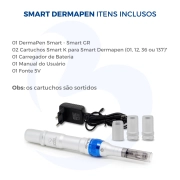  Smart DermaPen - Caneta de Microagulhamento Elétrica - Smart GR