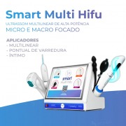 Smart Multi Hifu - Combo Completo - Ultrassom Multilinear de Alta Intensidade Macro e Micro Focado - Smart GR
