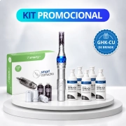 Smart Pen + 2 Cartuchos de 137 Agulhas + GHK-Cu de Brinde - Smart GR