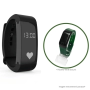  Smart Watch Massy Relógio Inteligente com Oximetro, Monitor Cardíaco, Pressão Arterial + 8 Funções - Verde Escuro