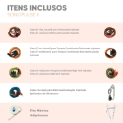 Sonopulse II - Ultrassom Terapêutico de 1MHz e 3MHz com Correntes de Elétricas - IBRAMED