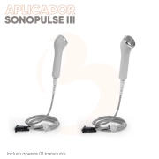Sonopulse III - Aparelho Ultrassom 1 E 3 MHZ para Estética e Fisioterapia - IBRAMED