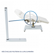 Suporte de Lupa Luminária para Poltronas - Salus Brasil