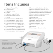 Tecare HTM - Aparelho de Tecarterapia E Radiofrequência Multipolar Para Estética e Reabilitação 