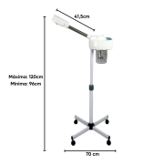Onezone Vaporizador de Ozônio para Tratamentos Estéticos - Estek