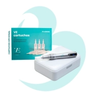 VE PEN Caneta de Microagulhamento Derma Pen p/ Micropigmentação e Tatuagens Ornamentais - Variestética