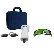 Vitality Ponce Branco - Aparelho para Fototerapia LED Verde e Âmbar + Óculos e Maleta